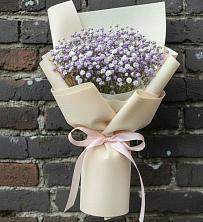 Букет цветов из:  Гипсофила в Зеленый Городок