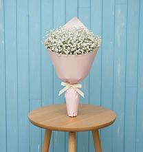 Букет цветов из:  Гипсофила в Зеленый Городок