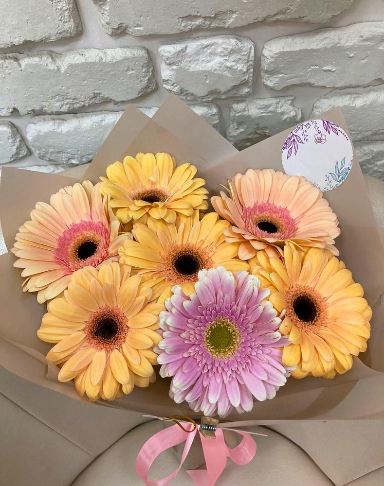 Букет цветов из: Герберы в Зеленый Городок