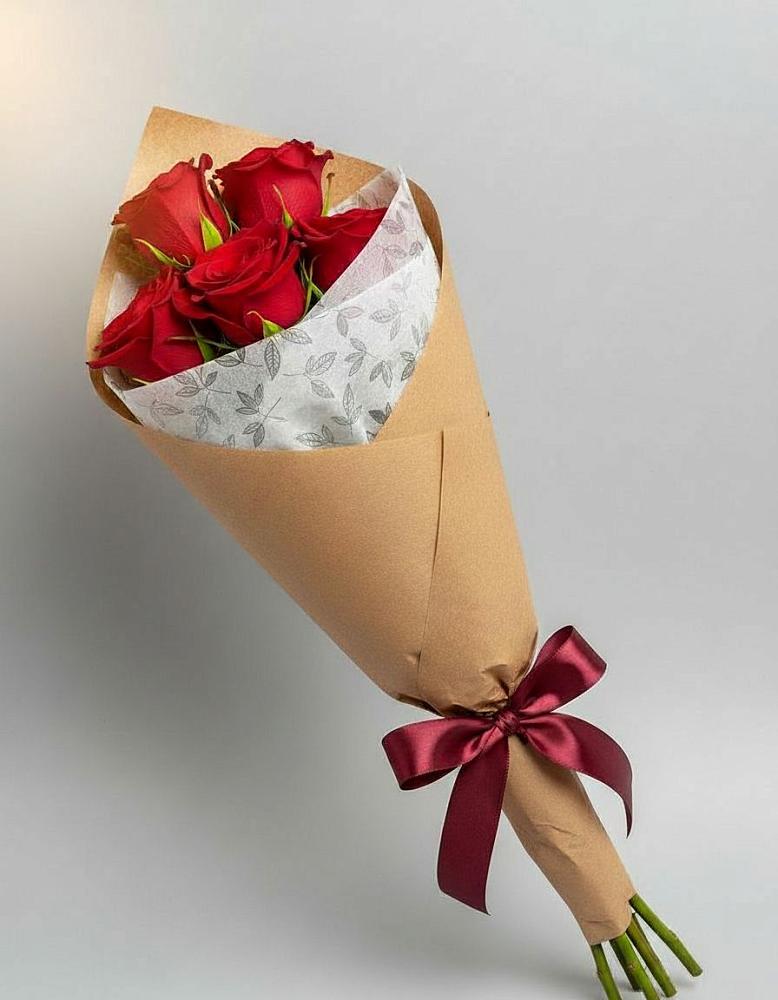 Букет цветов из: Розы в Зеленый Городок