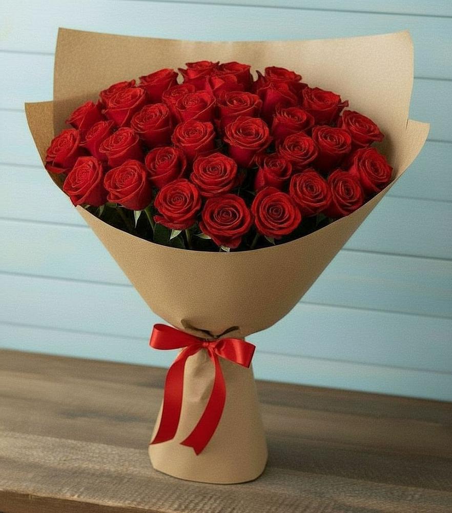 Букет Красные розы Милано в Зеленый Городок