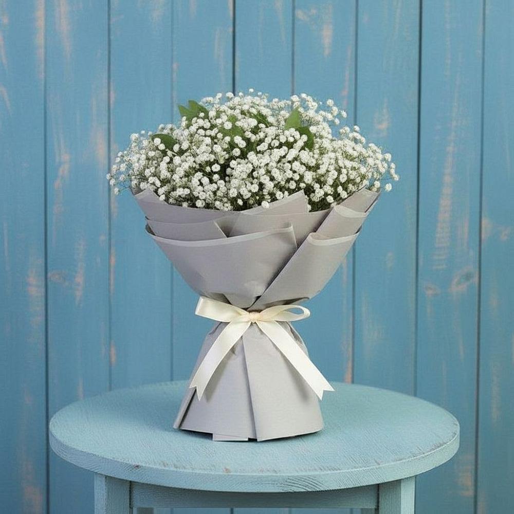 Букет цветов из: Гипсофила в Зеленый Городок