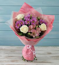Букет цветов из:  Герберы в Зеленый Городок