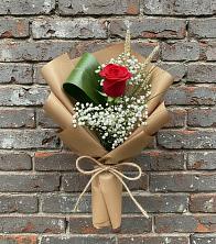 Букет цветов из:  Розы в Зеленый Городок