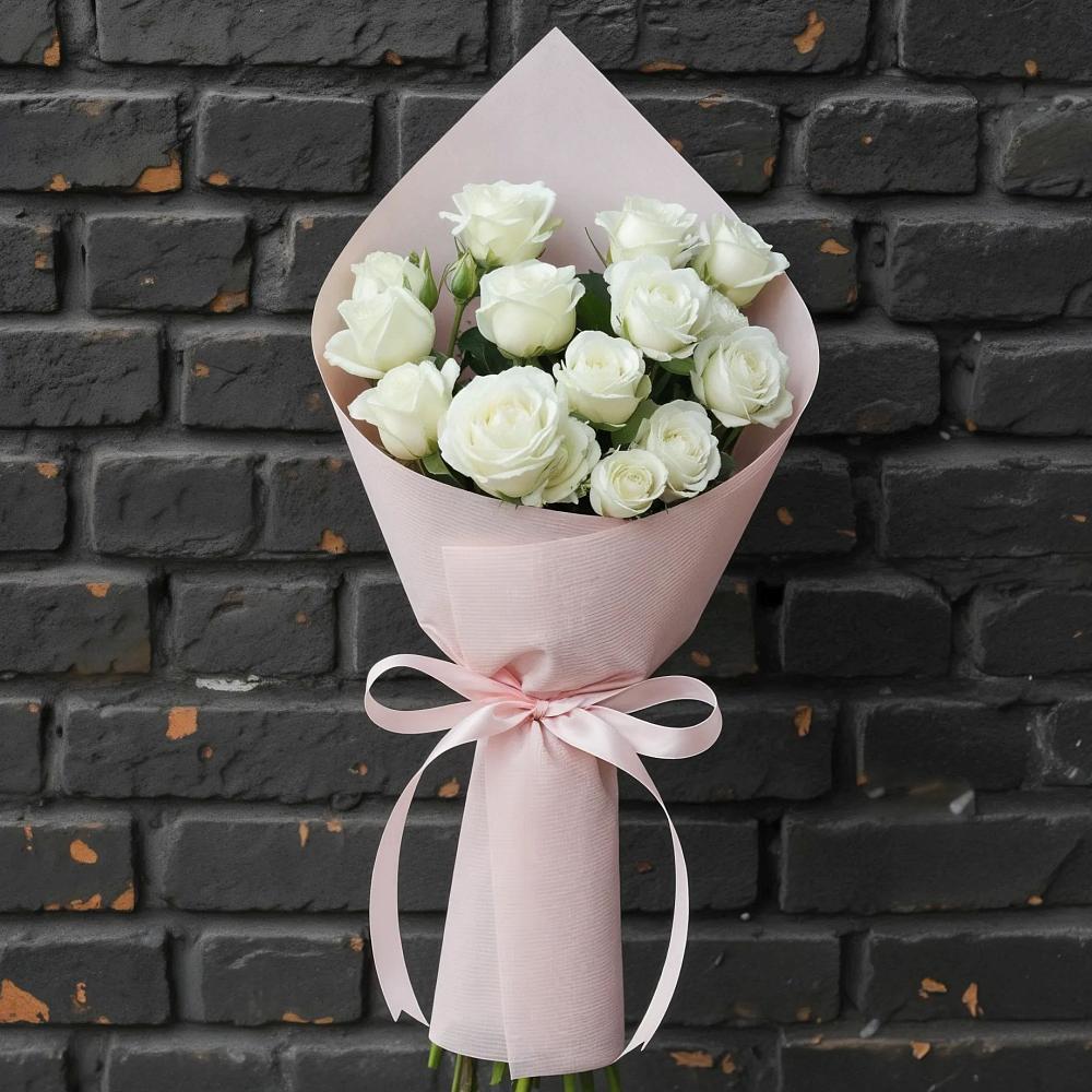 Букет цветов из: Розы в Зеленый Городок