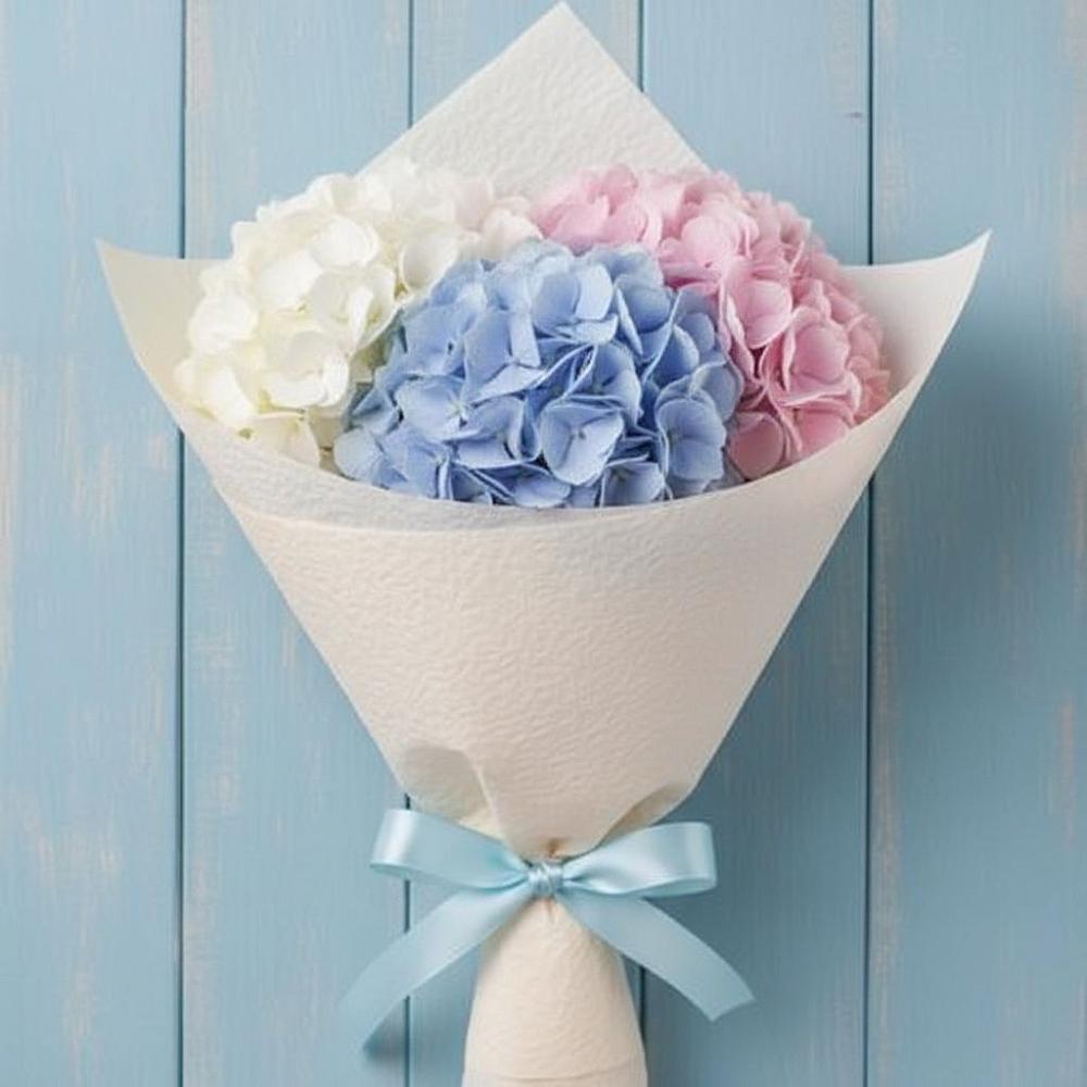 Букет цветов из: Гортензия в Зеленый Городок