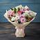 Букет цветов из: Хризантемы, Альстромерии и Розы в Зеленый Городок